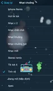 nhạc chuông hot trend