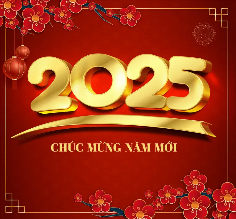 Các Loại Thiệp Chúc Mừng Năm Mới 2025 Phổ Biến