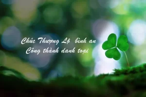 thiệp điện tử chúc may mắn