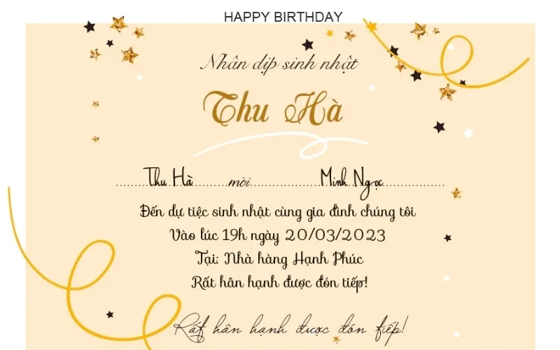 Các Loại Thiệp Mời Tiệc Sinh Nhật Phổ Biến Và Bí Quyết Lựa Chọn Phù Hợp